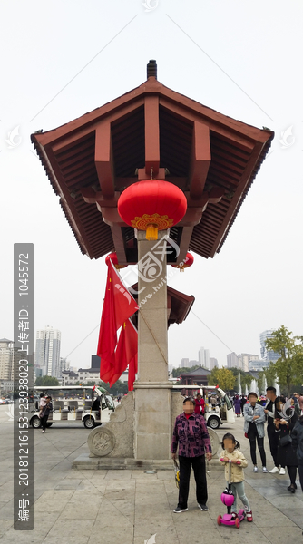 仿古门楼