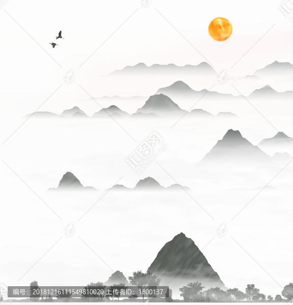 抽象畫彩墨肌理油畫