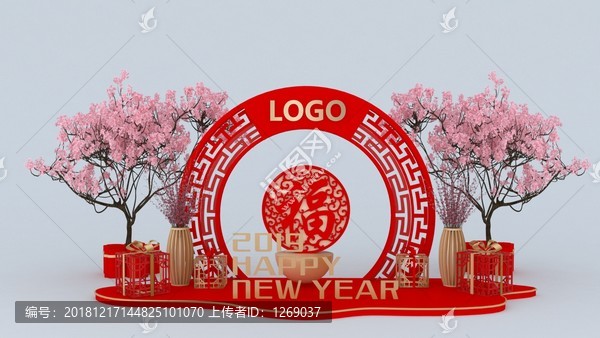 春節(jié)美陳小景