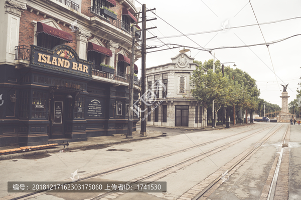 老上海民国建筑街道