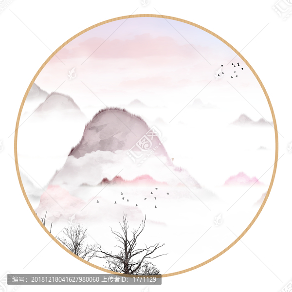 水彩水墨藝術(shù)畫