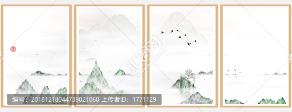 禪意抽象畫