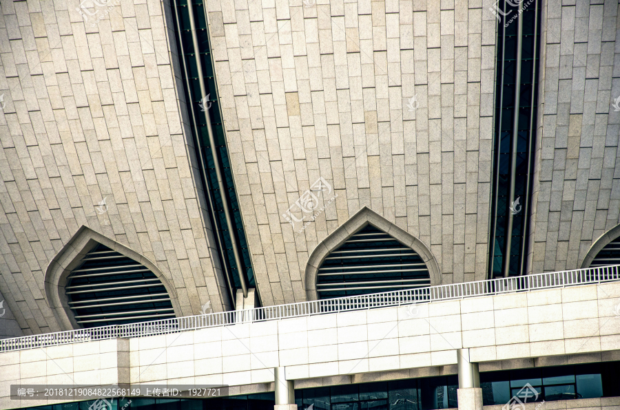 宁夏大剧院,现代建筑局部