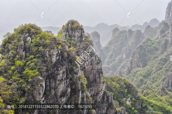 河北保定狼牙山风光