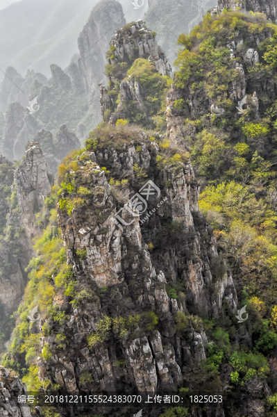 河北保定狼牙山风光