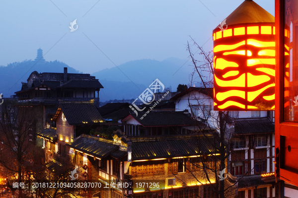 都江堰夜景