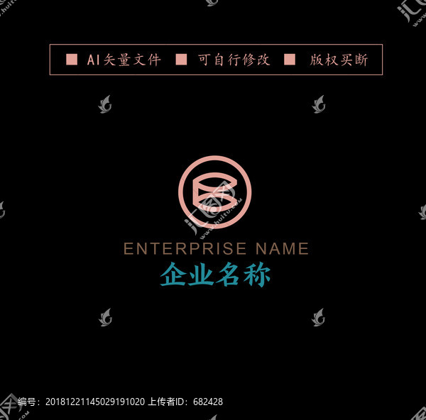 logo標(biāo)志字母BK
