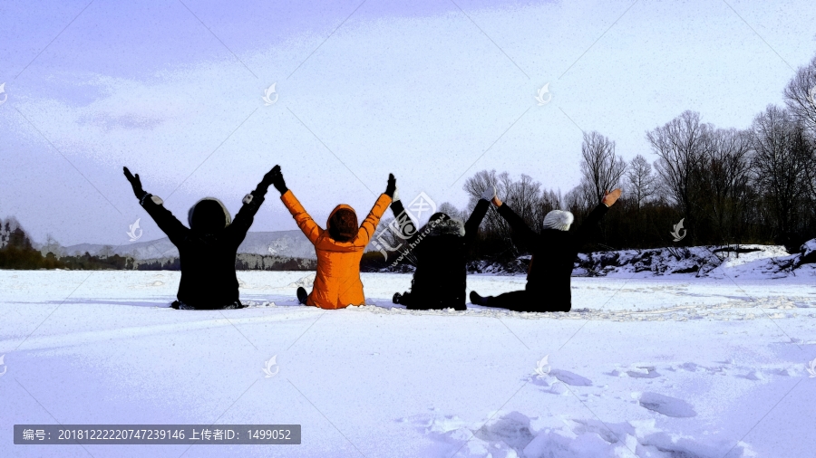 雪地画像