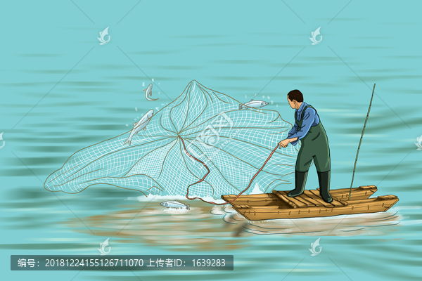 撒網(wǎng)的人