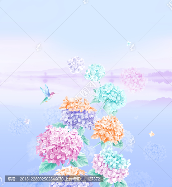 繡球花