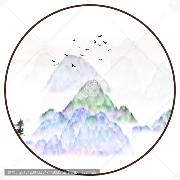 寫(xiě)意山水畫(huà)
