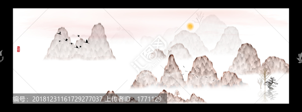 抽象畫(huà)彩墨肌理油畫(huà)