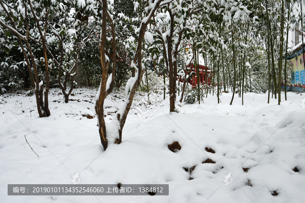 江南雪景