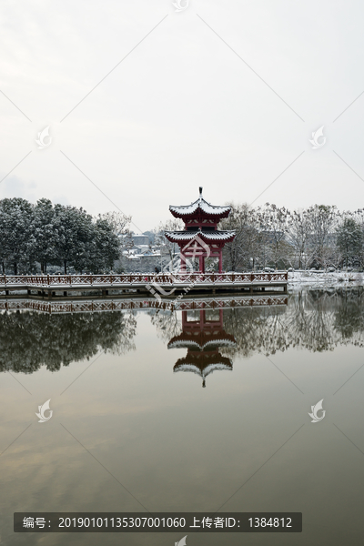 江南雪景