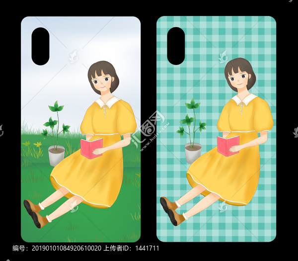 看書的女孩