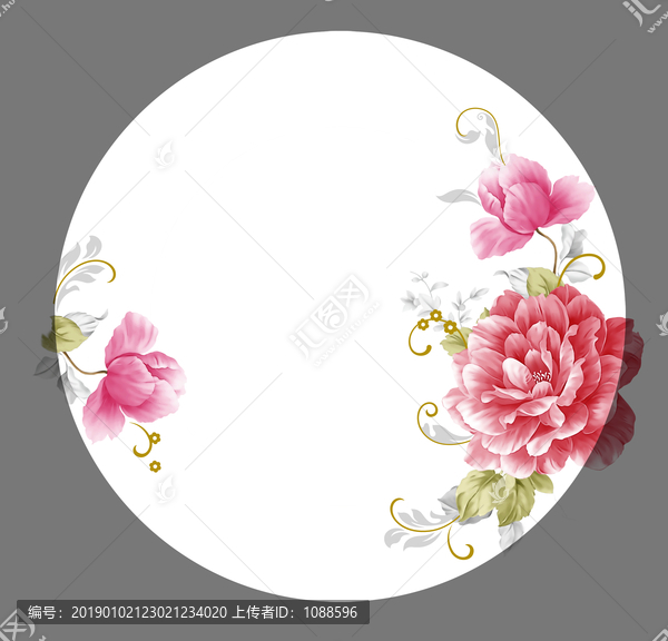手繪花