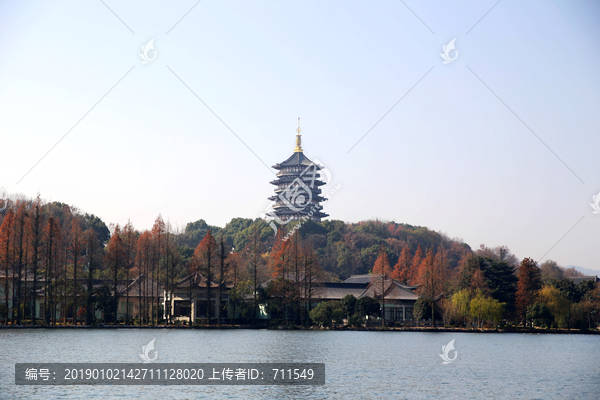 西湖雷峰塔