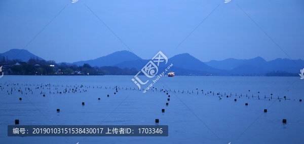 杭州西湖山水装饰画