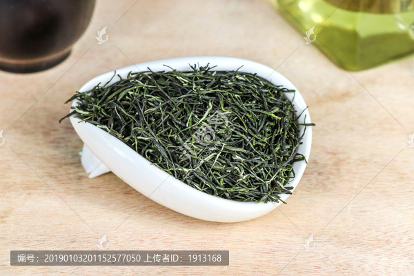 绿茶新茶茶汤干茶