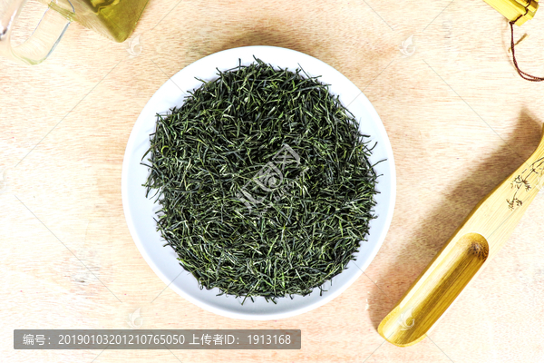 绿茶新茶茶汤干茶