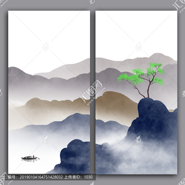 中式山水畫