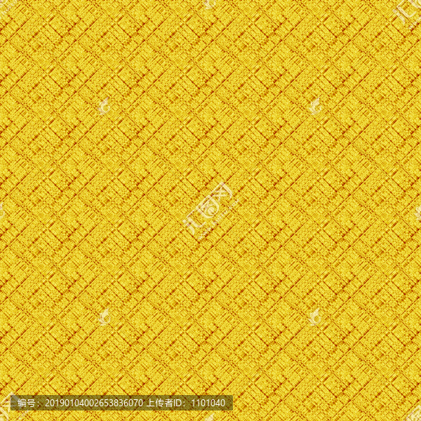 金黃色格子布紋背景