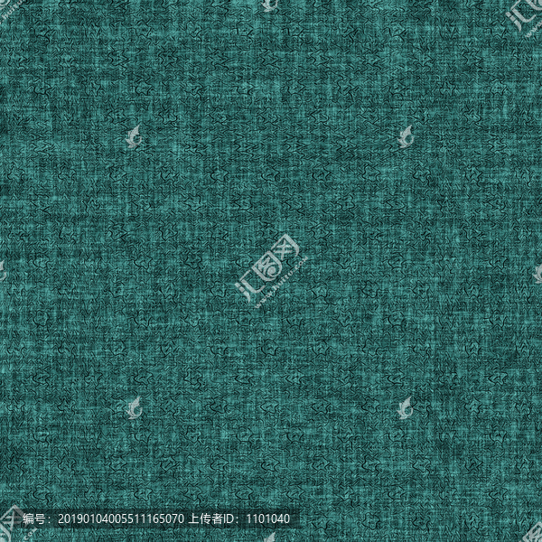 素色藍(lán)綠色抽象布紋紋理背景