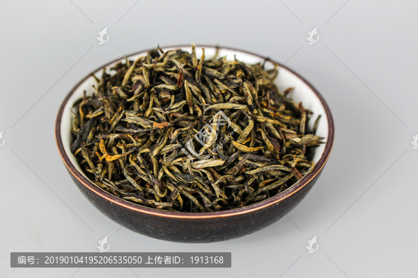 金骏眉干茶茶汤茶素材