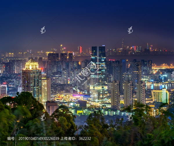 深圳蛇口夜景招商局廣場(chǎng)