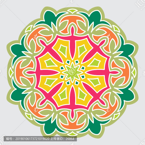 中式花紋