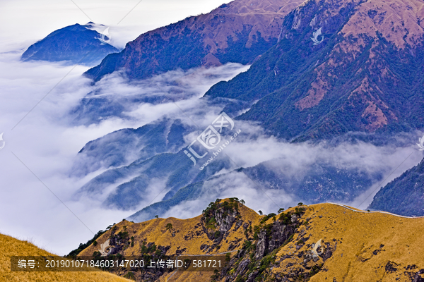 武功山红岩谷