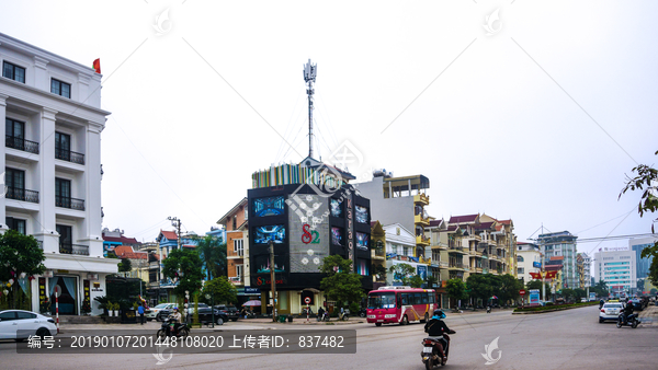 芒街市街景