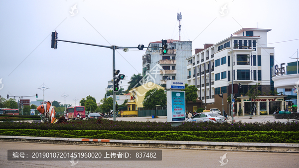 芒街市街景