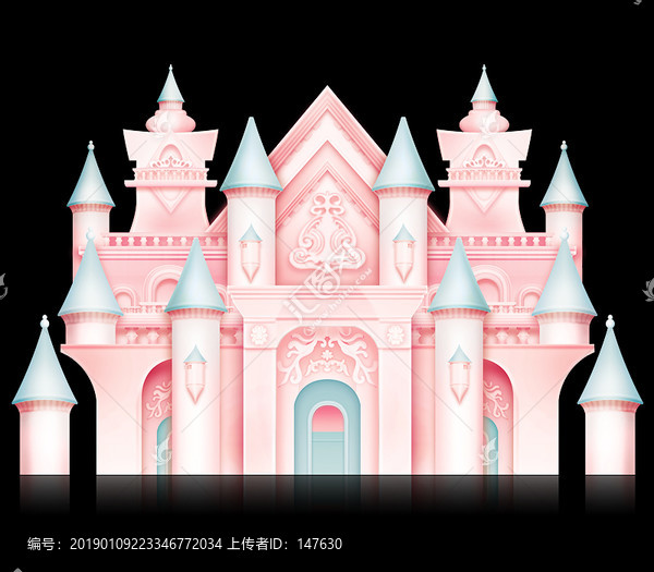 粉色城堡