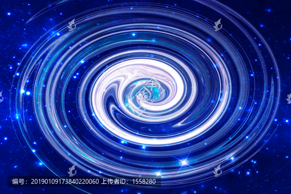 高清宇宙漩渦星空圖