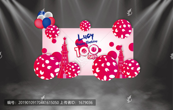 時(shí)尚元素生日派對(duì)