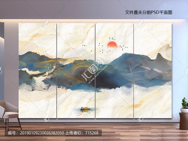 新中式裝飾畫
