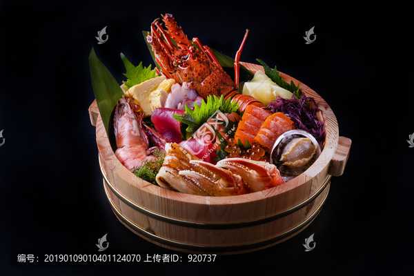 日式海鲜拼盘