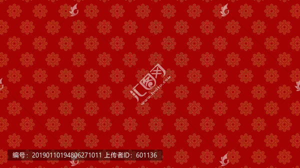 紅底金紋