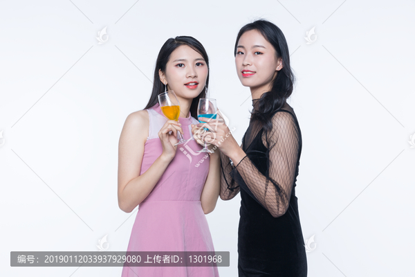 女性酒会摄影高清图片大全