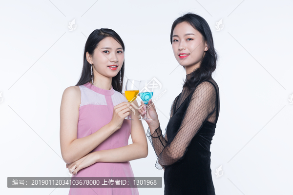 女性酒会摄影高清图片大全