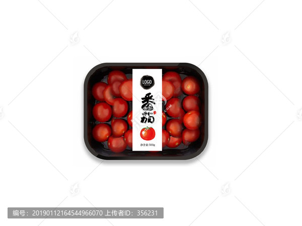 番茄不干膠