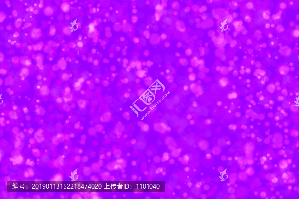 紫色夢(mèng)幻光斑光暈閃光背景