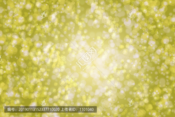 金黃色光斑光暈背景