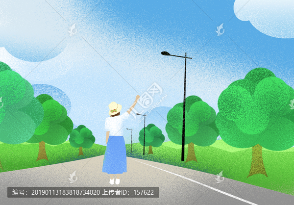 噪點插畫
