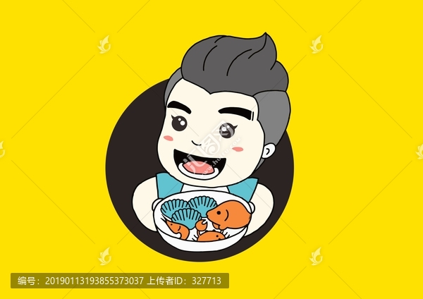 海鮮卡通人物