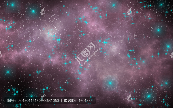 高清唯美星空裝飾畫(huà)