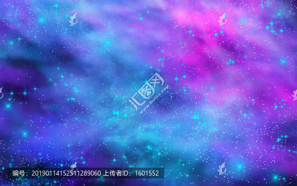 高清璀璨絢麗的宇宙星空圖
