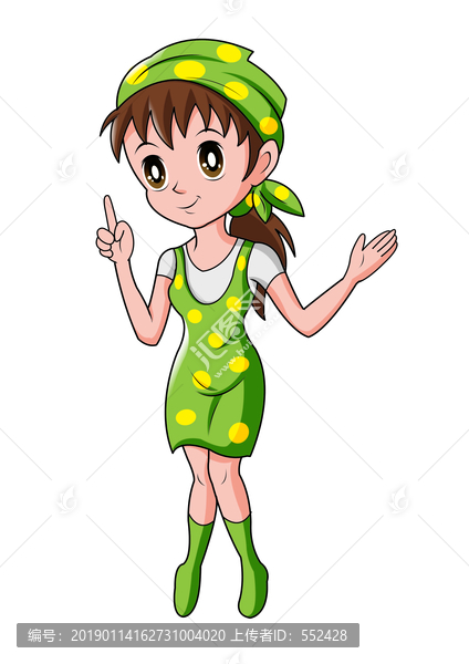 小美女卡通