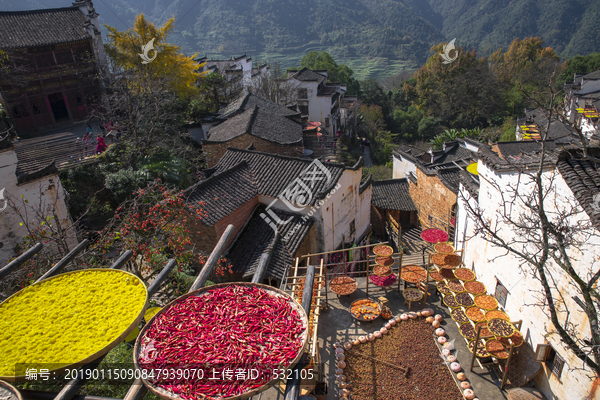 婺源篁岭风光